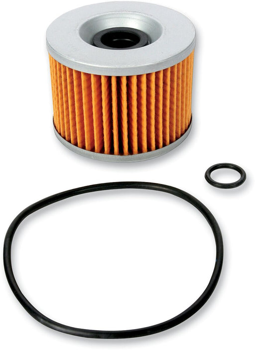 EMGO Oil Filter - Orange,  Silver - Cartridge - 10-37500