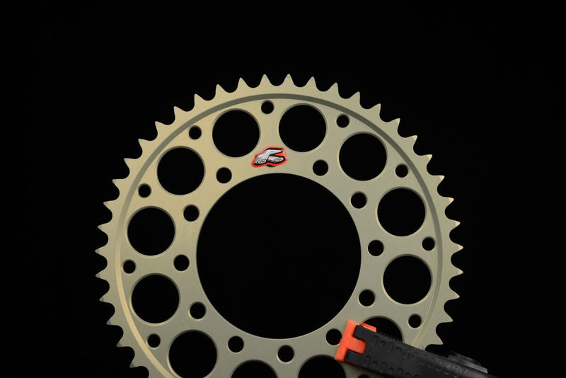 RENTHAL Rear Sprocket - Anodised, Natural, Drive - 520 - 404U-520-41P-HA