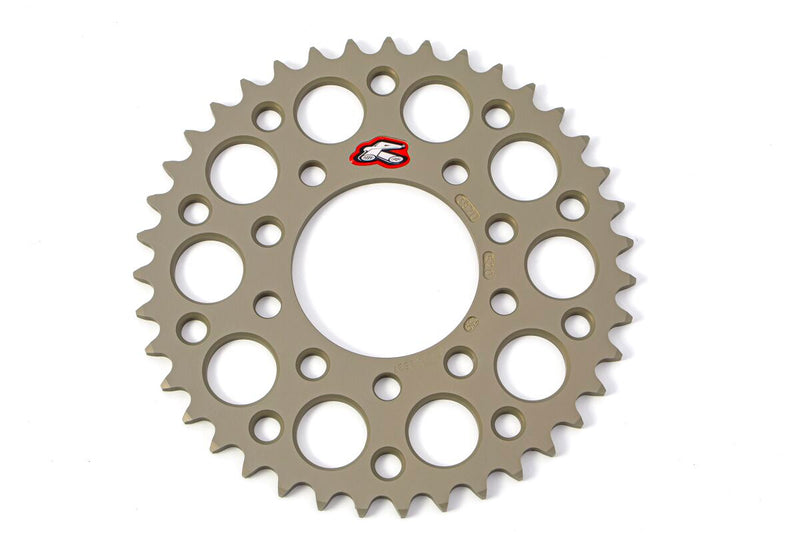 RENTHAL Aluminium Wheel Rear Chainwheel - Gold, Drive - 520 - 397U-520-46P-HA