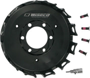 Wiseco Precision-Forged Clutch Basket - Precision Forged, Black - WPP3020