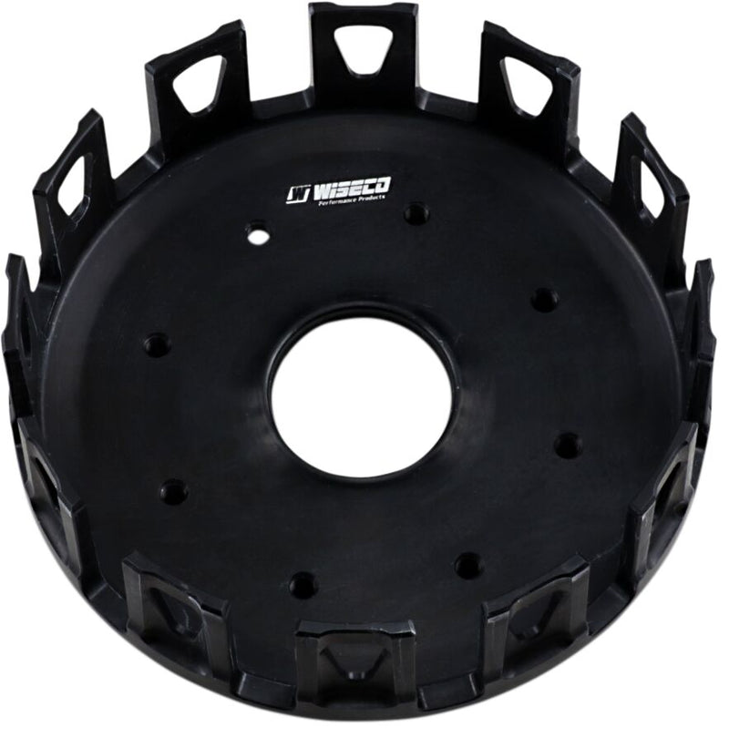 Wiseco Precision-Forged Clutch Basket - Precision Forged, Black - WWPP3050