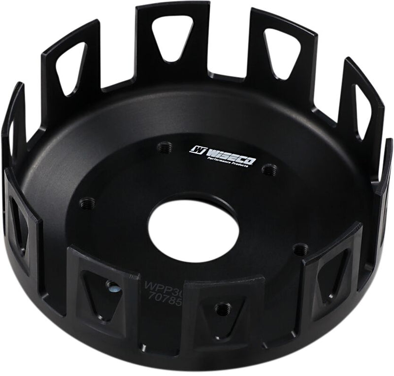 Wiseco Precision-Forged Clutch Basket - Precision Forged, Black - WPP3058