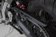 SW-Motech Chain Guard - Rear, Black, Powder Coated