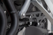 SW-Motech Chain Guard - Rear, Black, Powder Coated