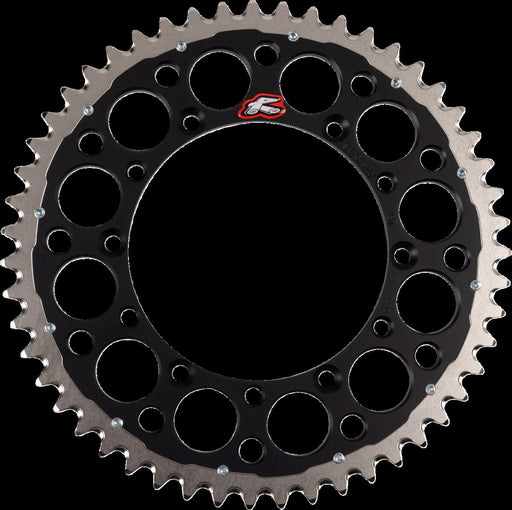 RENTHAL Twinring™ Rear Sprocket - Black, Drive - 520 - 1120-520-51GPBK
