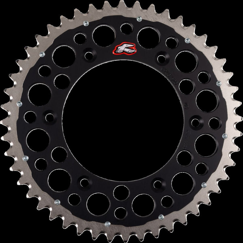 RENTHAL Twinring™ Rear Sprocket - Black, Drive - 520 - 2240-520-48GPBK