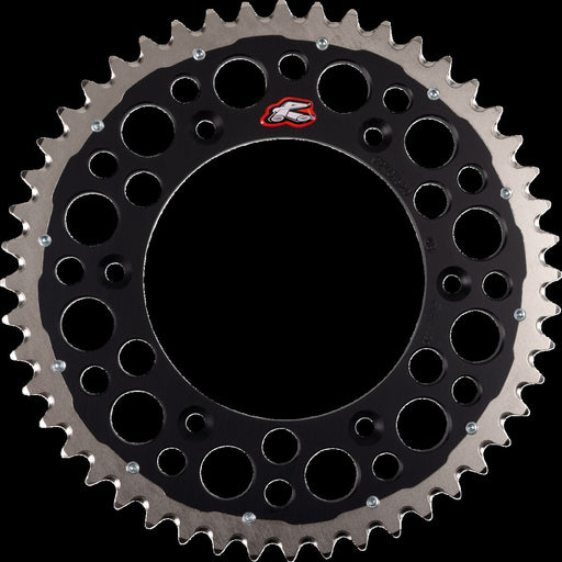 RENTHAL Twinring™ Rear Sprocket - Black, Drive - 520 - 2240-520-48GPBK