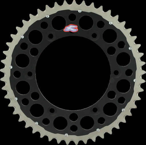 RENTHAL Twinring™ Rear Sprocket - Black, Drive - 520 - 2240-520-52GPBK