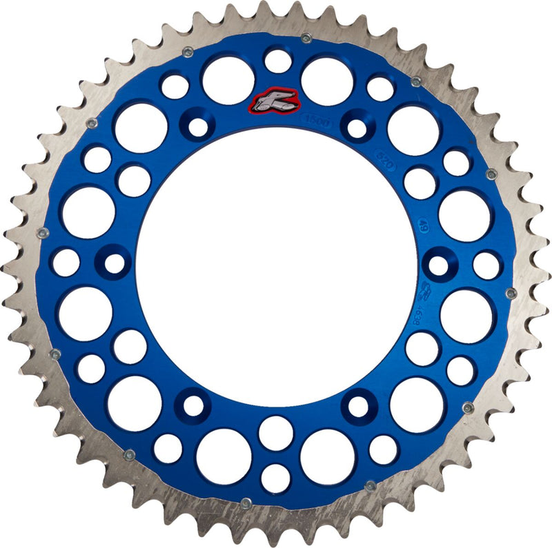 RENTHAL Twinring™ Rear Sprocket - Blue, Drive - 520 - 1500-520-49GPBU