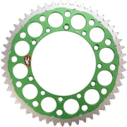 RENTHAL Twinring™ Rear Sprocket - Green, Drive - 520