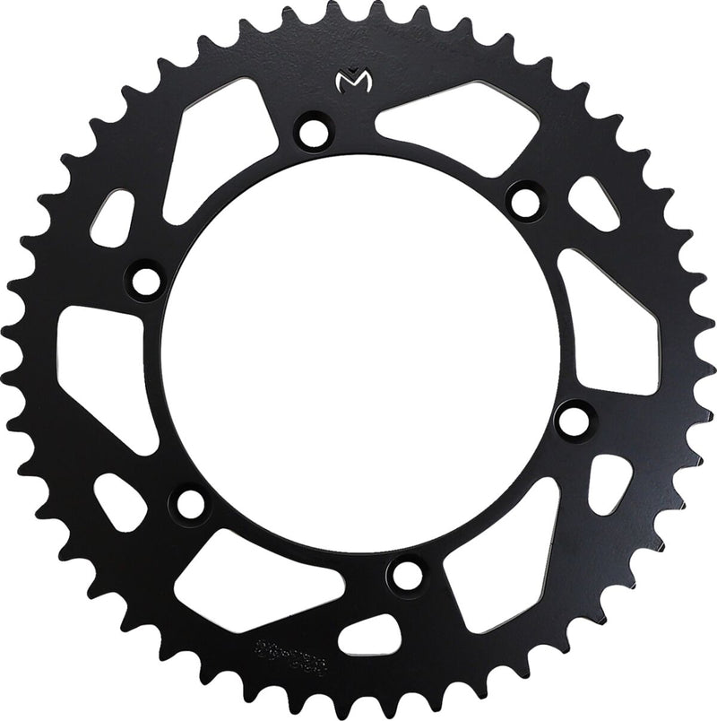 Moose Offroad Hard-parts Steel Rear Sprocket - Black, Powder-Coated, Drive - 520