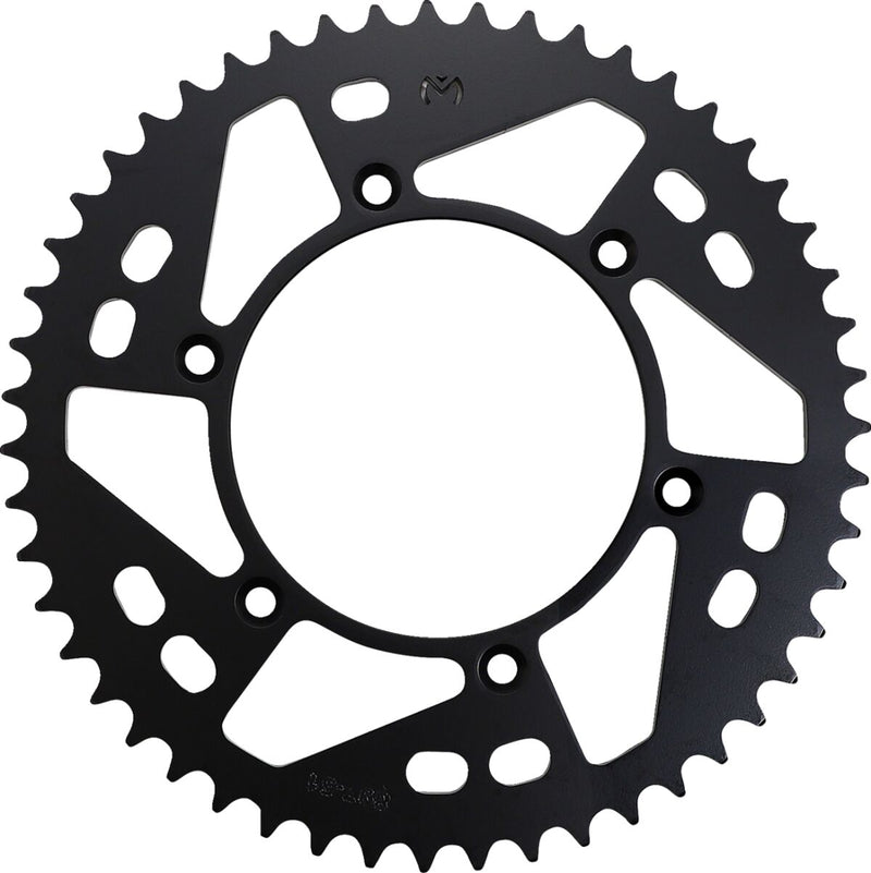 Moose Offroad Hard-parts Steel Rear Sprocket - Black, Zinc Plated, Drive - 520 - 1210-897-51-STL