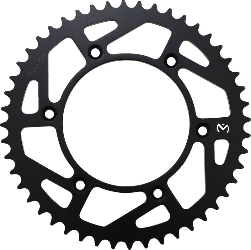 Moose Offroad Hard-parts Steel Rear Sprocket - Black, Zinc, Drive - 520 - 1210-210-48-STL