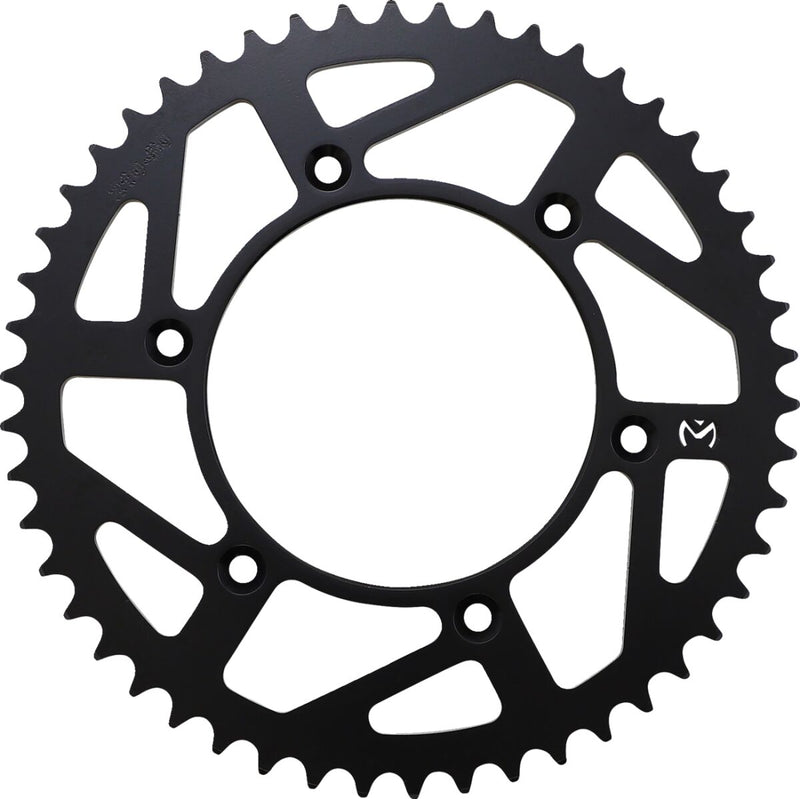 Moose Offroad Hard-parts Steel Rear Sprocket - Black, Zinc, Drive - 520 - 1210-210-50-STL