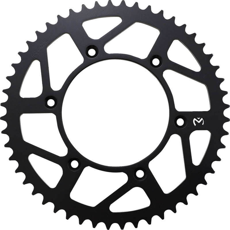 Moose Offroad Hard-parts Steel Rear Sprocket - Black, Zinc, Drive - 520 - 1210-210-52-STL