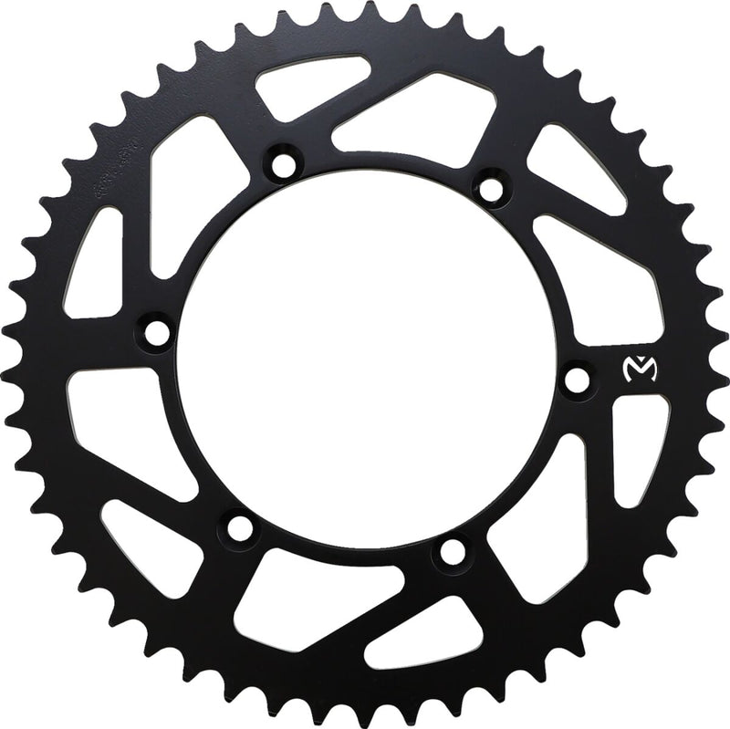 Moose Offroad Hard-parts Steel Rear Sprocket - Black, Zinc Plated, Drive - 520 - 1210-460-50-STL