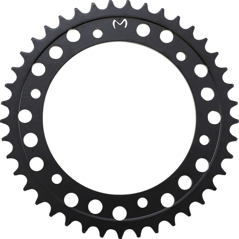 Moose Offroad Hard-parts Steel Rear Sprocket - Black, Zinc Plated, Drive - 525 - 1210-1791-41-ST