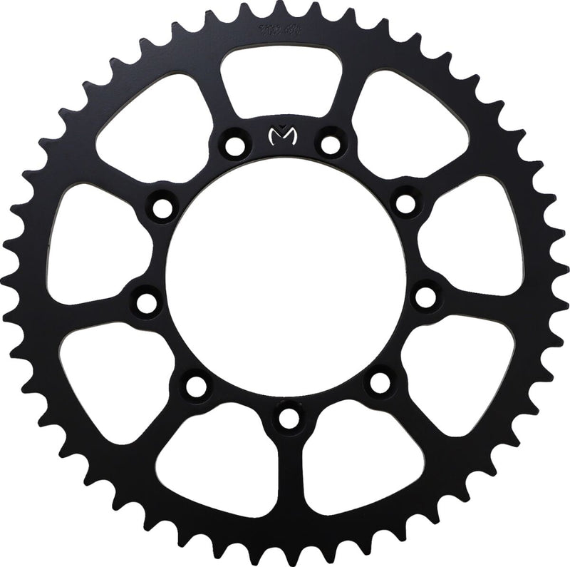 Moose Offroad Hard-parts Steel Rear Sprocket - Black, Zinc Plated, Drive - 520 - 1210-520TM-48-ST