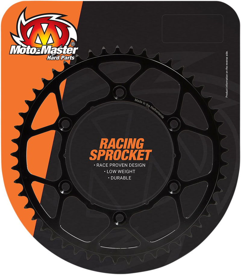 Moto-Master Steel Ultralight Rear Sprocket - 520 - Black - Drive - 62.007.11.49