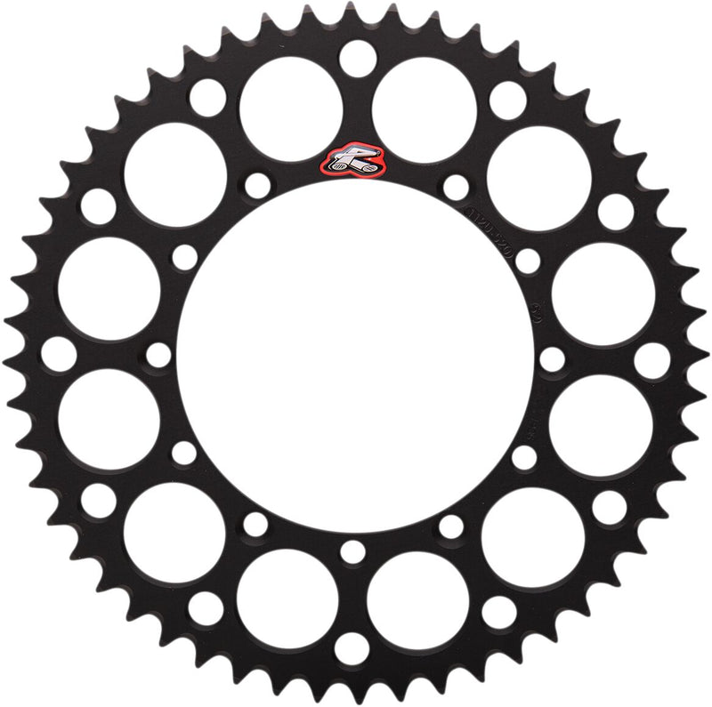 RENTHAL Ultralight Rear Sprocket - Black - 112U-520-52GEBK