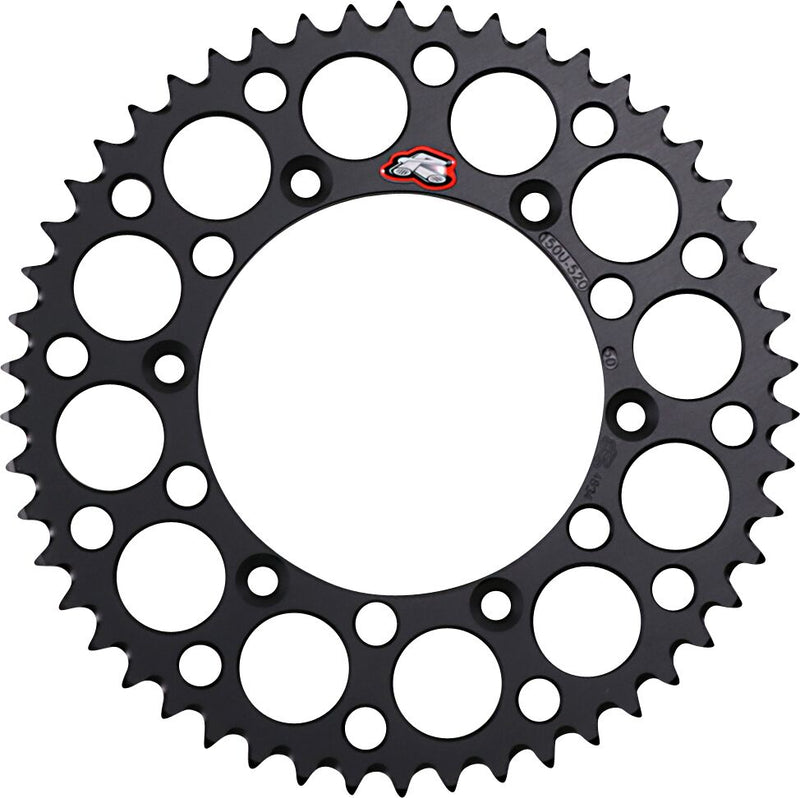RENTHAL Ultralight Rear Sprocket - Black - 150U-520-50GBBK