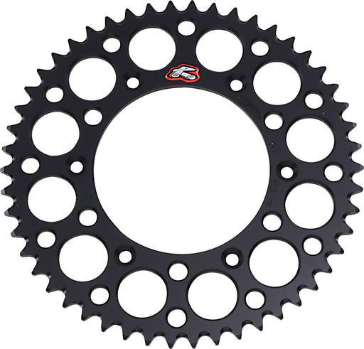 RENTHAL Ultralight Rear Sprocket - Black - 224U-520-50GPBK