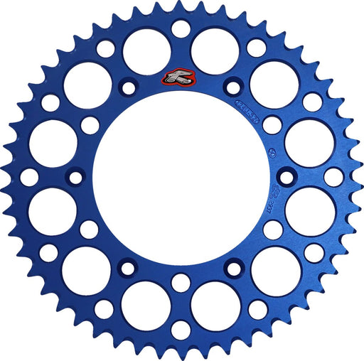 RENTHAL Ultralight Rear Sprocket - Blue - 224U-520-50GPBU