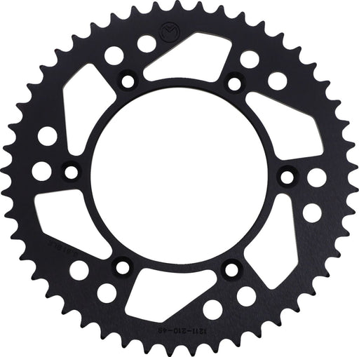 Moose Offroad Hard-parts Rear Aluminium Sprocket - Black - 1211-210-49-10
