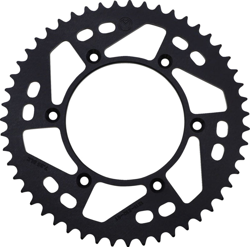 Moose Offroad Hard-parts Rear Aluminium Sprocket - Black - 1211-210-51-10