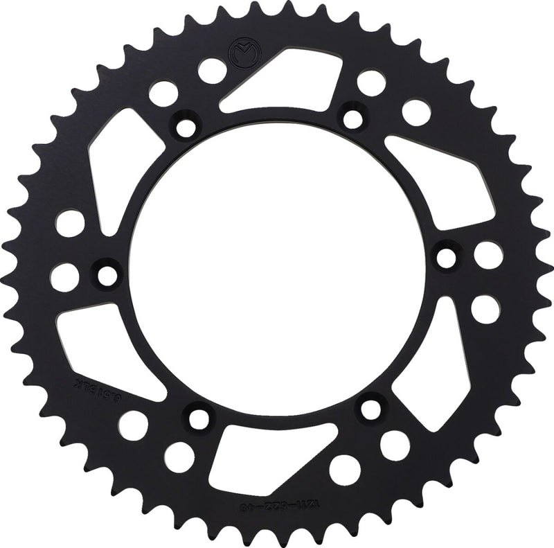 Moose Offroad Hard-parts Rear Aluminium Sprocket - Black - 1211-822-49-10