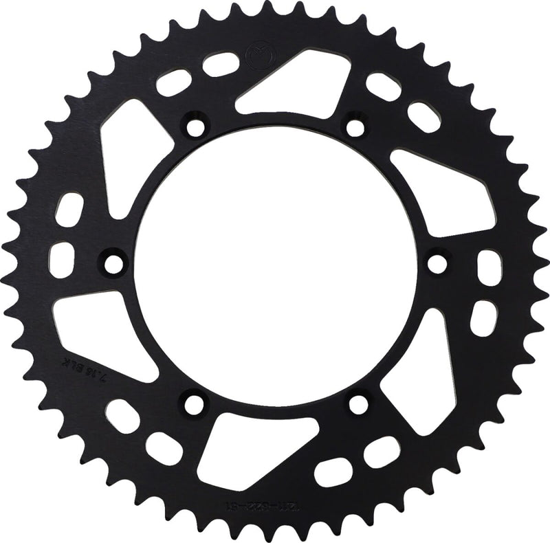 Moose Offroad Hard-parts Rear Aluminium Sprocket - Black - 1211-822-51-10