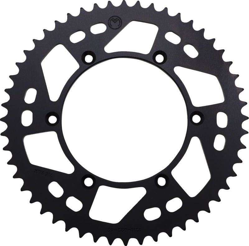 Moose Offroad Hard-parts Rear Aluminium Sprocket - Black - 1211-822-52-10