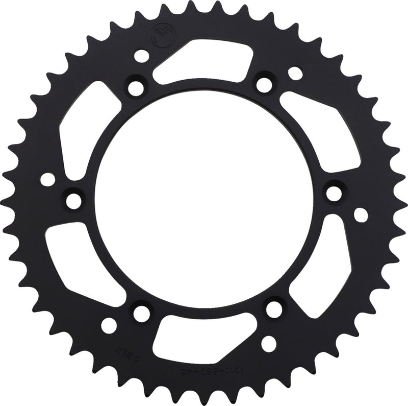 Moose Offroad Hard-parts Rear Aluminium Sprocket - Black - 1211-897-45-10