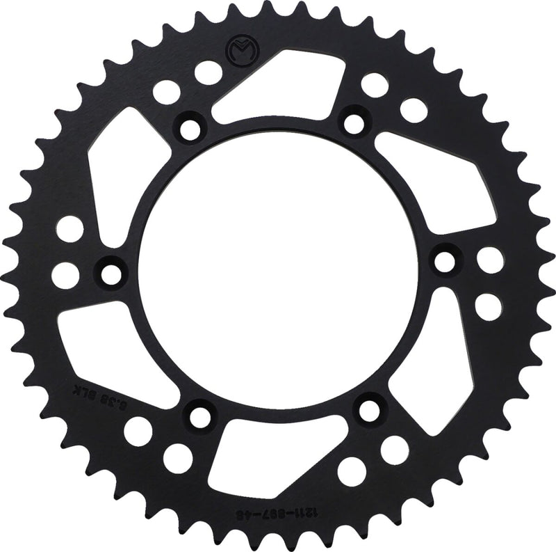 Moose Offroad Hard-parts Rear Aluminium Sprocket - Black - 1211-897-48-10