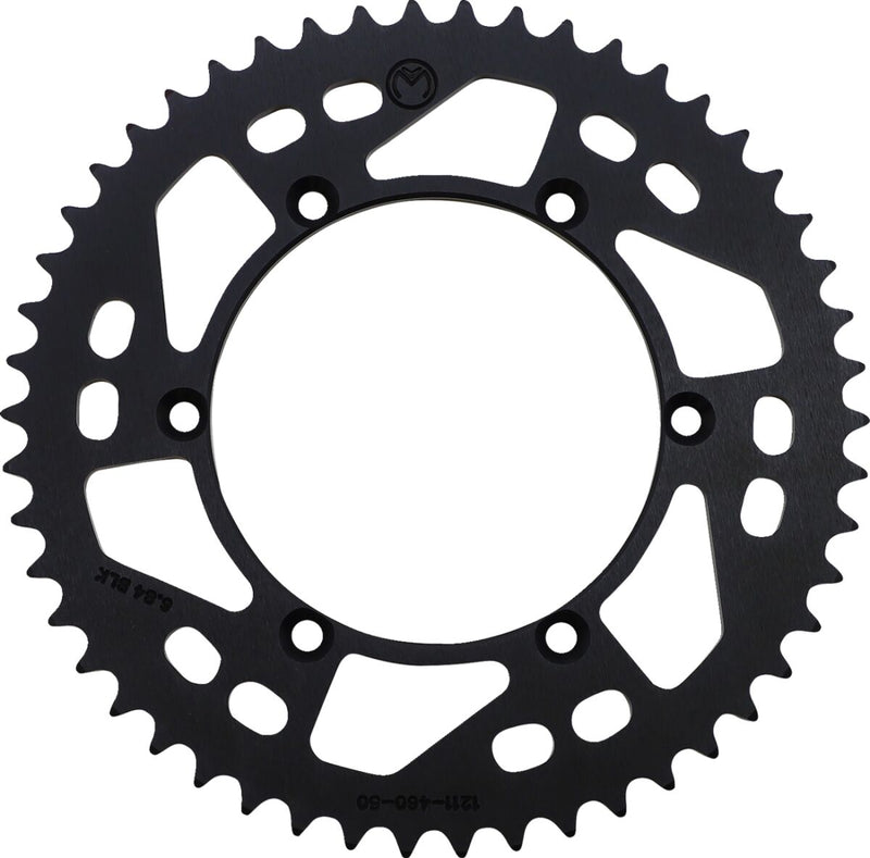Moose Offroad Hard-parts Rear Aluminium Sprocket - Black - 1211-460-50-10