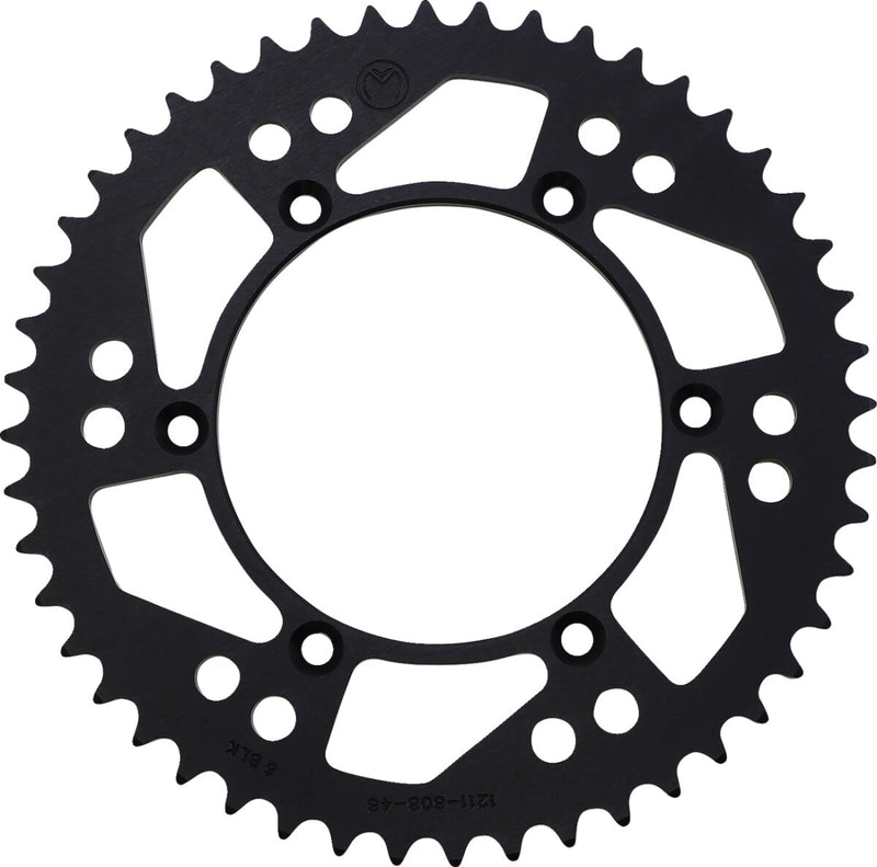 Moose Offroad Hard-parts Rear Aluminium Sprocket - Black - 1211-808-48-10