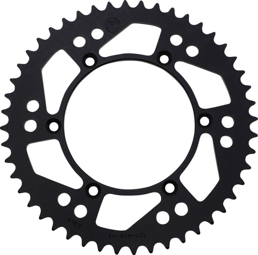 Moose Offroad Hard-parts Rear Aluminium Sprocket - Black - 1211-808-48-10