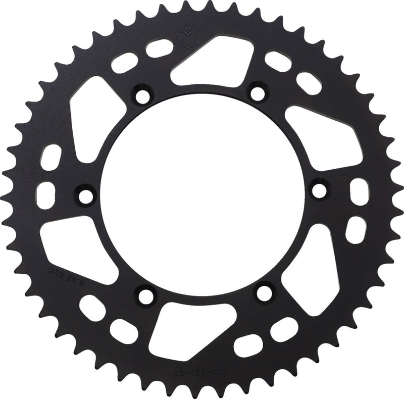 Moose Offroad Hard-parts Rear Aluminium Sprocket - Black - 1211-251-50-10