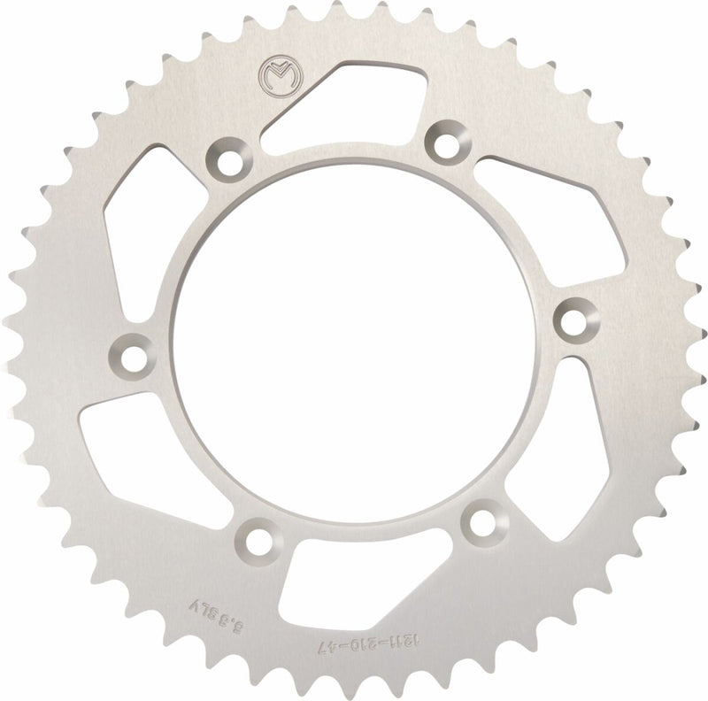 Moose Offroad Hard-parts Rear Aluminium Sprocket - Silver - 1211-210-47-11