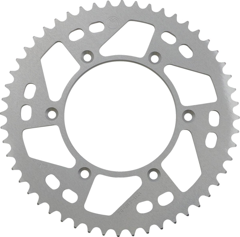 Moose Offroad Hard-parts Rear Aluminium Sprocket - Silver - 1211-210-52-11