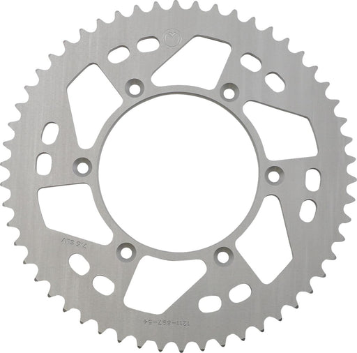 Moose Offroad Hard-parts Rear Aluminium Sprocket - Silver - 1211-897-54-11
