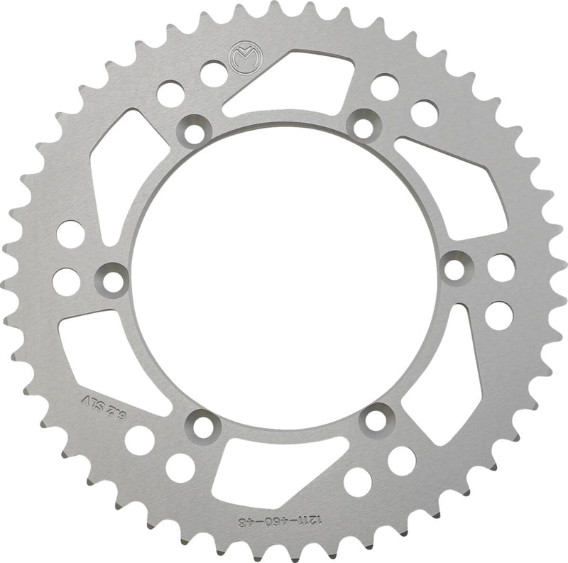 Moose Offroad Hard-parts Rear Aluminium Sprocket - Silver - 1211-460-48-11