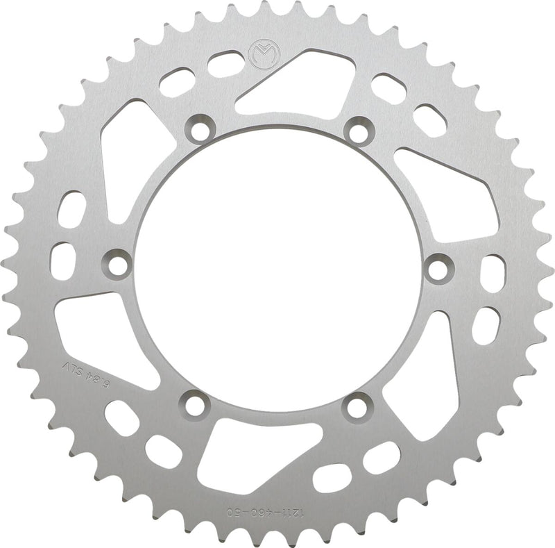 Moose Offroad Hard-parts Rear Aluminium Sprocket - Silver - 1211-460-50-11
