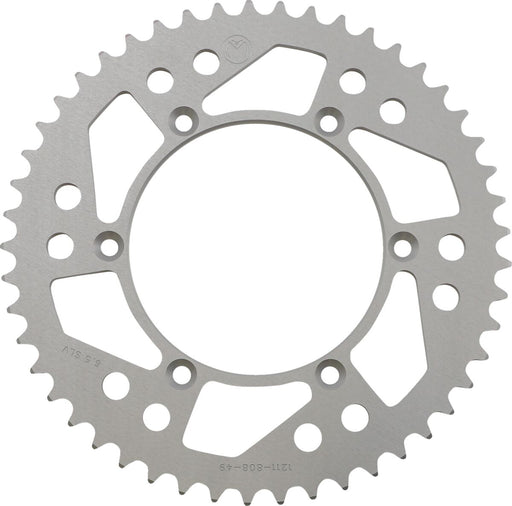 Moose Offroad Hard-parts Rear Aluminium Sprocket - Silver - 1211-808-49-11