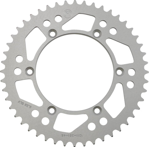 Moose Offroad Hard-parts Rear Aluminium Sprocket - Silver - 1211-251-48-11