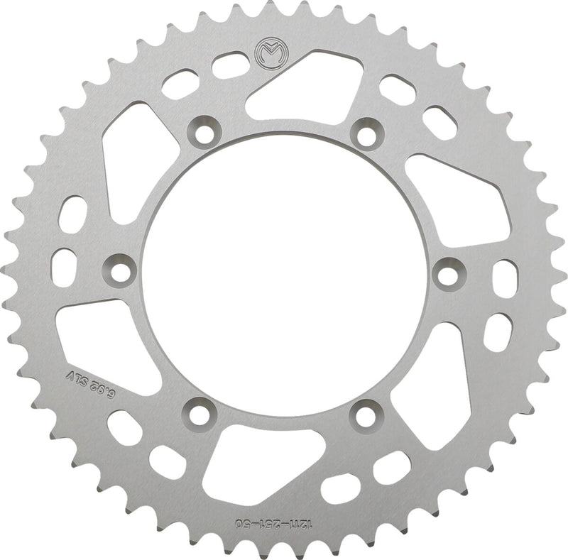 Moose Offroad Hard-parts Rear Aluminium Sprocket - Silver - 1211-251-50-11