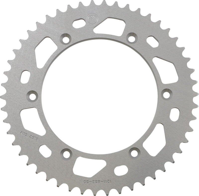 Moose Offroad Hard-parts Rear Aluminium Sprocket - Silver - 1211-853-50-11