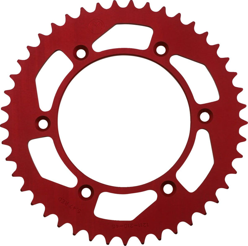 Moose Offroad Hard-parts Rear Aluminium Sprocket - Red - 1211-210-45-13