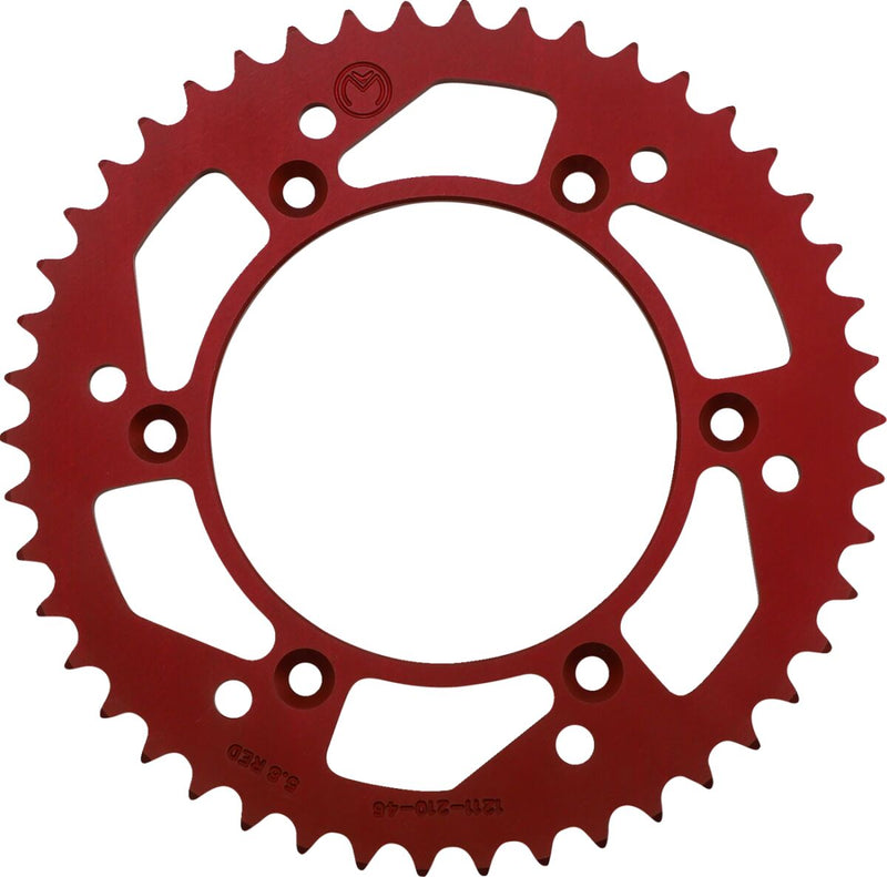 Moose Offroad Hard-parts Rear Aluminium Sprocket - Red - 1211-210-46-13