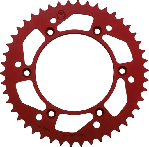 Moose Offroad Hard-parts Rear Aluminium Sprocket - Red - 1211-210-46-13